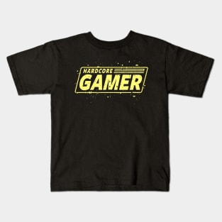 GAMING - GAMER - HARDCORE GAMER Kids T-Shirt